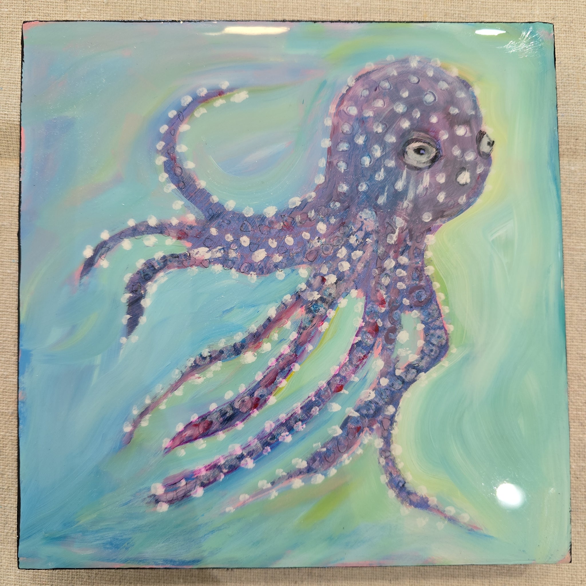 Octopus in Pastel
