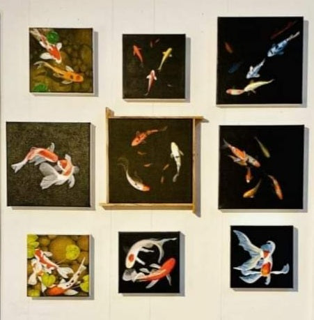 Koi Painting Workshop - Private Instruction