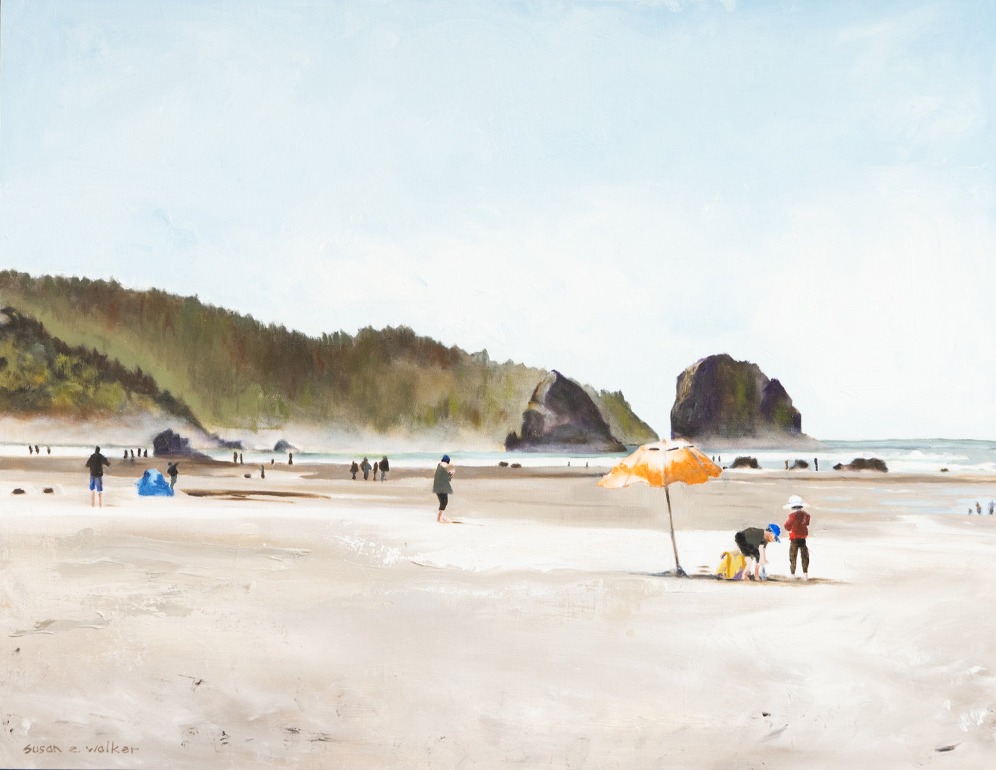 Giclee Print, Dreamy Day at the Beach